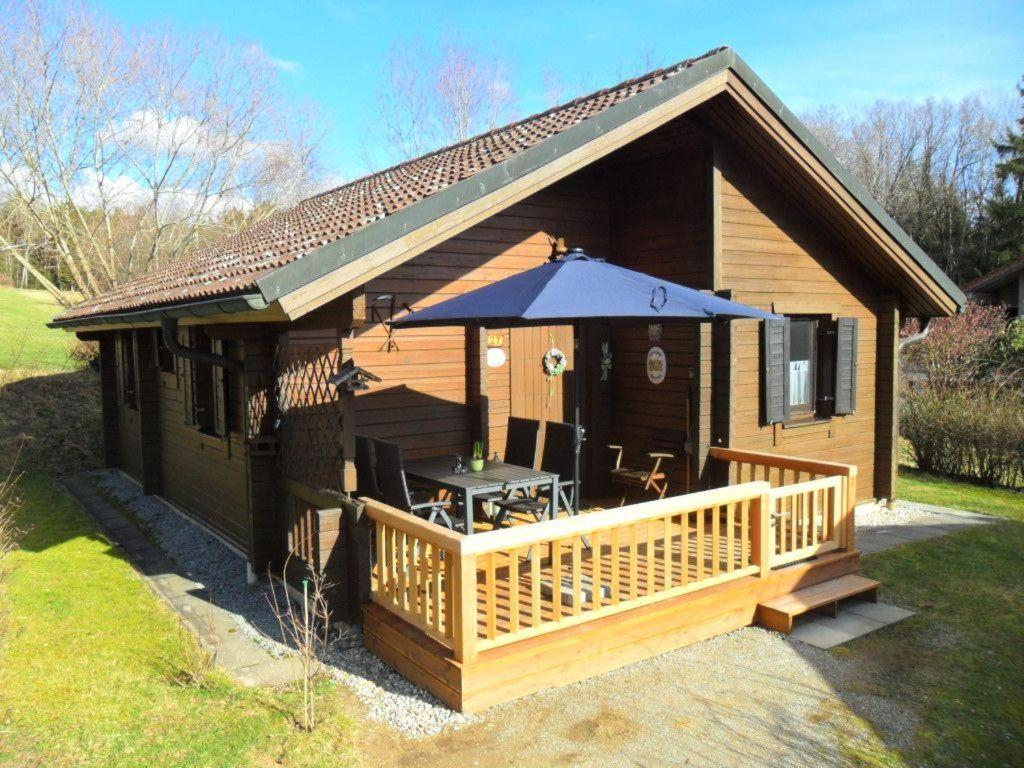 Komfortables-Ferienblockhaus-Nr-27-56-Qm-Bis-4-Personen-Viechtach-Jaegerpark Esterno foto